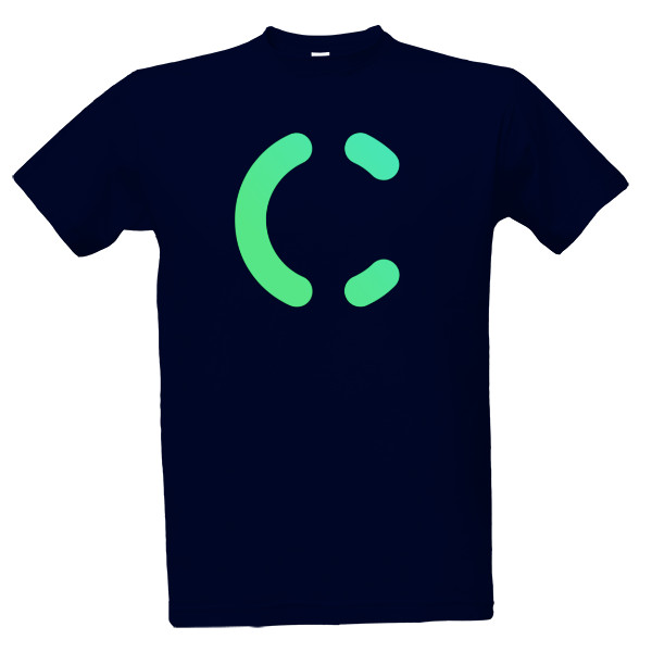 Tričko s potlačou Crowd1 logo zelené