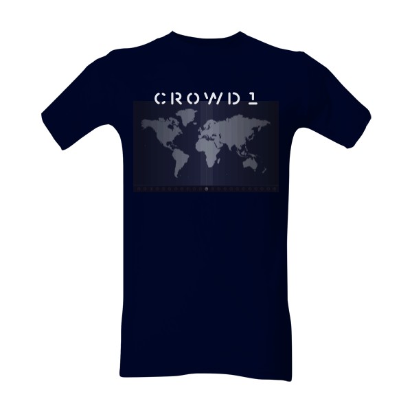 Tričko s potlačou Crowd1 World