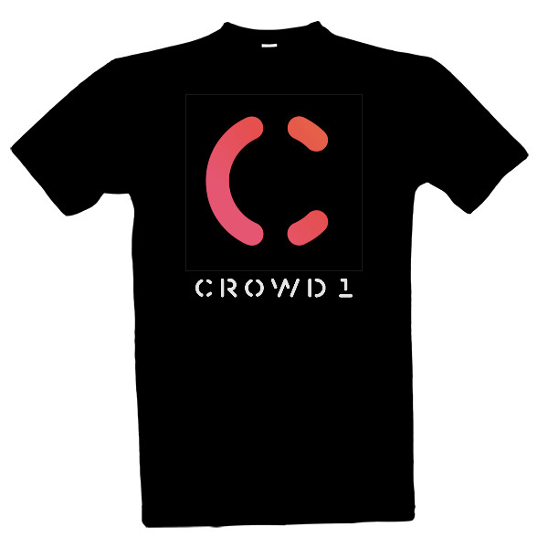 Tričko s potlačou Logo Crowd1
