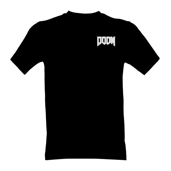 Tričko s potiskem Malé logo Doom