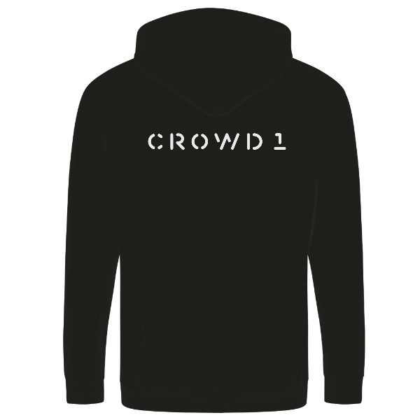 Mikina na zip unisex s potiskem Mikina Crowd1 