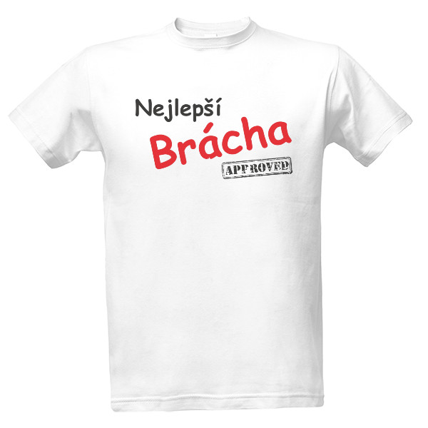 Tričko s potiskem Nejlepší Brácha