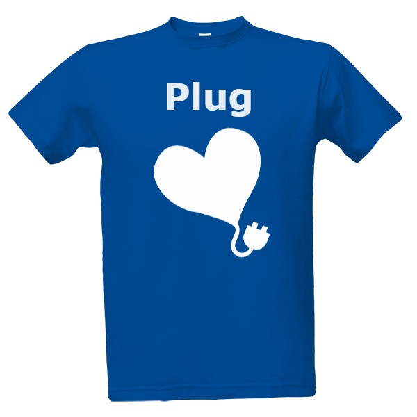 Tričko s potiskem Plug and Love