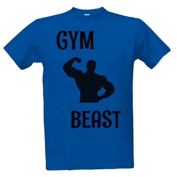 Tričko s potiskem Tričko Gym Beast