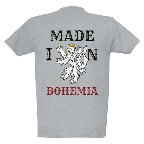Tričko s potiskem Tričko Made in Bohemia