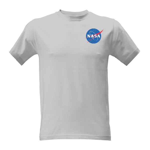 Tričko s potiskem Tričko s malým logem NASA