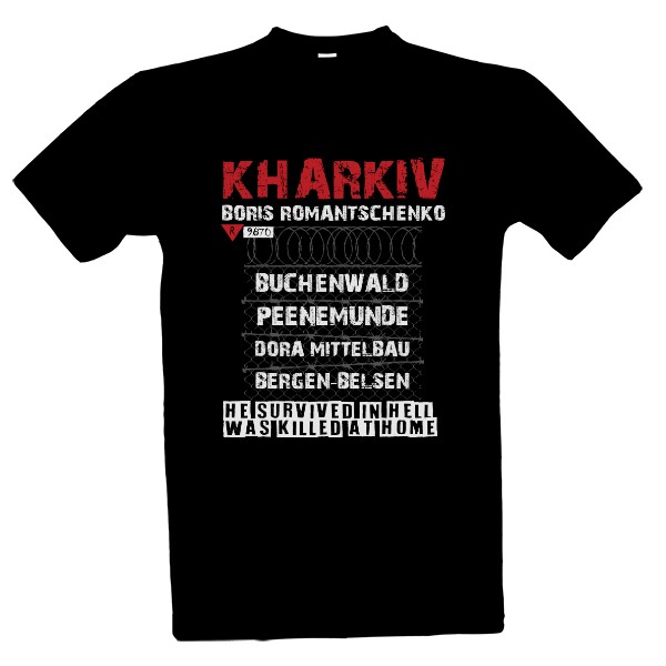 Tričko s potiskem Boris Romantschenko