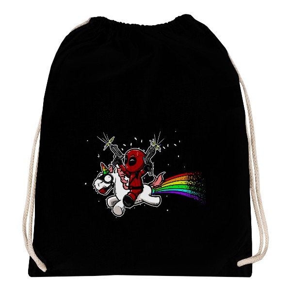 Vak na záda s potiskem Deadpool Unicorn