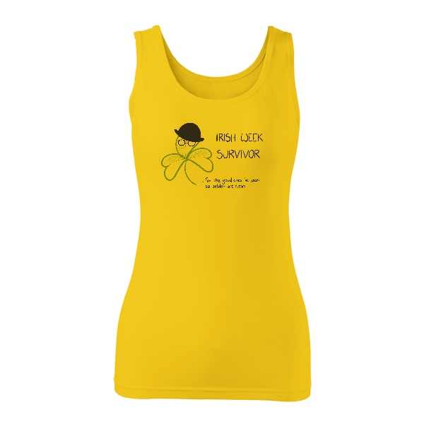 Tričko s potiskem Irish Week - damske