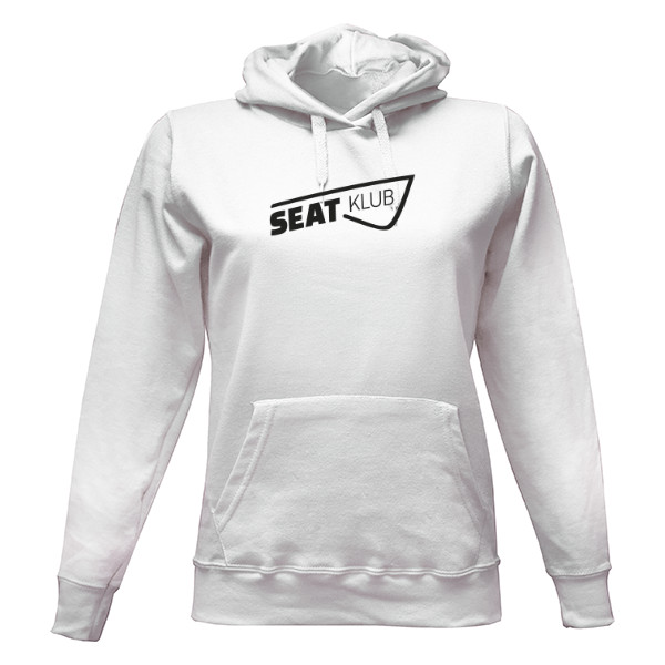 Dámská mikina s kapucí s potiskem Logo SEAT-klub.cz mikina