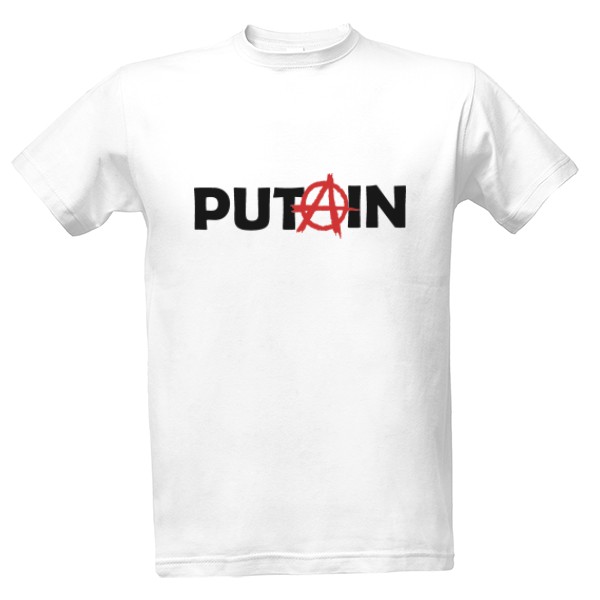 Tričko s potiskem put A in černé